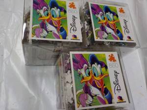 lot 107 image: 3 ct Disney 850 pc Puzzles...