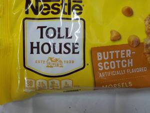 lot 116 image: 4 bags 11 oz Nestle Butterscotch Mo...