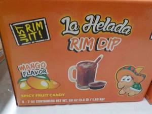 lot 118 image: 2 boxes Lattelada RimDip Mango Flav...
