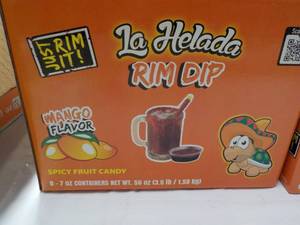 lot 119 image: 2 boxes Lattelada RimDip Mango Flav...