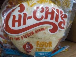 lot 121 image: Case of ChiChis Taco Size Flour To...