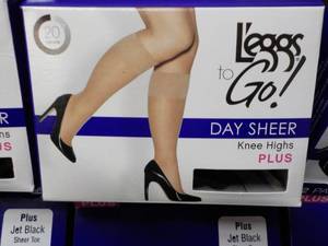 lot 194 image: Case of 36 Leggs to Go size Plus Je...
