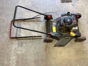 lot 614 image: Hyper Tough 20-Inch 125cc Gas Push Walk Behind Mower