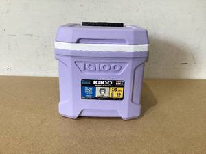 lot 642 image: Igloo Profile 16qt Rolling Cooler - Lilac