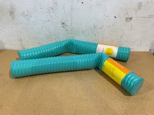 lot 368 image: LOT OF 2 Vinyl Dipped 5.5 Pool Noodle Aqua - Sun Squad