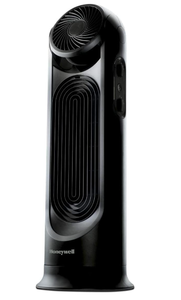 lot 648 image: Honeywell TurboForce Tower Fan, 2-in-1 Fan with 6 speeds, quiet operation quality. Stylish Tower Fan for home, room, bedroom or home office - Black
