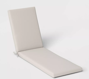 lot 659 image: 78x24 Woven Outdoor Chaise Lounge Cushion - Threshold- Off White