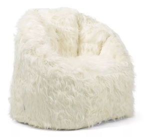 lot 673 image: Big Joe Milano Bean Bag Chair, Indoor and Outdoor, Multiple Fabrics, All Ages