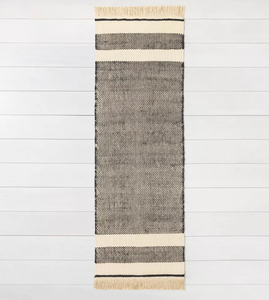 lot 679 image: Jute Area Rug - Hearth & Hand with Magnolia 24 x 7