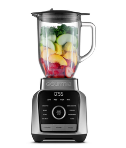 lot 687 image: Gourmia 1250 W 4-Speed Blender, Gray