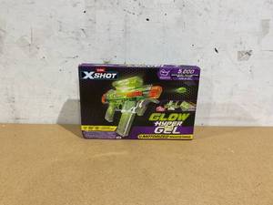 lot 428 image: X-Shot Hyper Gel Glow in the Dark Blaster Ultimate Nighttime Shooter