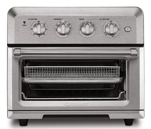 lot 19 image: Cuisinart Air Fryer Toaster Oven Stainless Steel CTOA-122 1800W, Convection Bake, Broiler