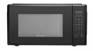 lot 20 image: Kenmore 1.1 cu ft Microwave - Black Countertop Oven, 1000W