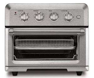 lot 24 image: Cuisinart Air Fryer Toaster Oven Stainless Steel CTOA-122 1800W