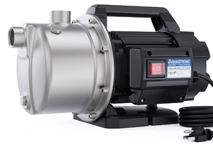 lot 42 image: Aquastrong 1.6 HP Portable Shallow Well Pump Garden, 1320 GPH, 115V