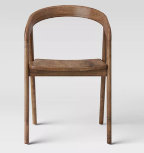 lot 74 image: Lana Curved Back Dining Chair - Threshold