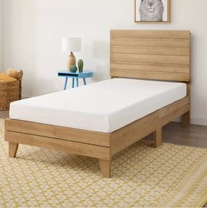 lot 83 image: Twin Size 6 Gel Memory Foam Mattress with Antimicrobial Fabric Cover - Room Essentials