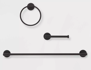 lot 126 image: 3PCS Clean Bath Hardware Set - Threshold