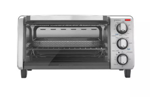 lot 241 image: BLACKDECKER 4 Slice Air Fry Toaster Oven
