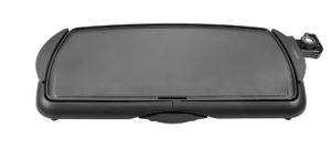 lot 249 image: KitchenSmith Electric Griddle Black Ceramic Cooking Surface, 1500W