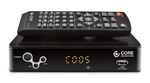 lot 364 image: Core Innovations CTCB105 Over the Air Digital TV Converter & DVR Box