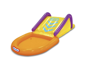 lot 371 image: Little Tikes Slide & Splash Down Ball Pit