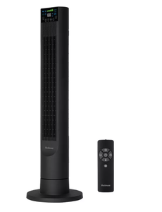 lot 377 image: Holmes 40 Breeze Max Tower Oscillating Fan with Clean Breeze