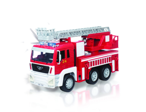 lot 433 image: DRIVEN by Battat  Toy Fire Truck