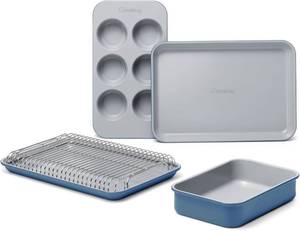 lot 11 image: Caraway Mini Ceramic Coating Bakeware Set