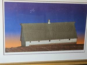lot 18 image: Artist Signed and Numbered Framed Artwork Print  Shooting Stars, 3300