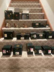 lot 80 image: Collection of 15 Boyds Bears and Friends Figurines with Original Boxes