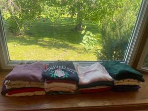 lot 120 image: Collection of 25 Assorted Womens Sweatshirts