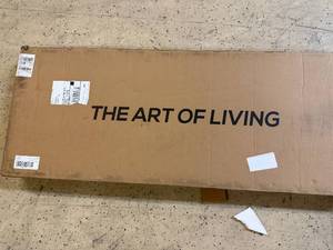 lot 18 image: The Art of Living Queen Sized Platform Bed Frame