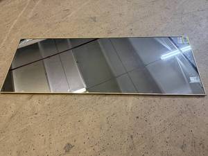 lot 28 image: Gold Square Hangable Mirror