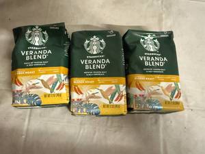 lot 59 image: 3 Bags of Starbuck Veranda Blend