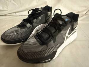 Kyrie 8 Black/ Mercury Grey - White - Size 14