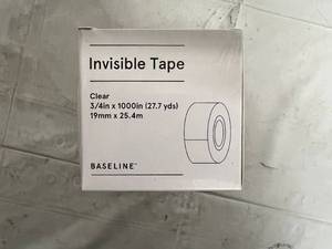 lot 169 image: 3 x 12 Packs of Baseline Invisible Tape