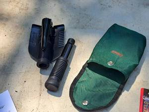 lot 409 image: Coleman Camping Shovel with Case