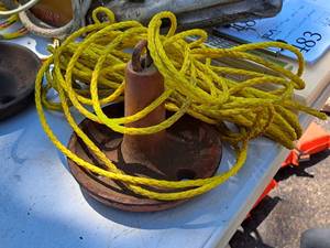 lot 455 image: Boat Anchor with Marine Rope