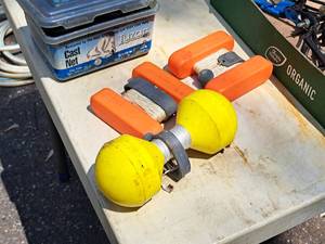 lot 470 image: Lot of (3) Assorted Fishing Floats
