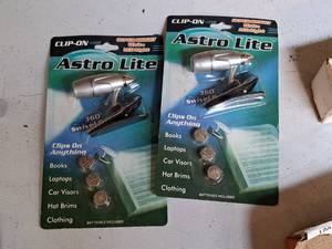 lot 511 image: Lot of (2) Astro Lite Clip-On Boat Lights