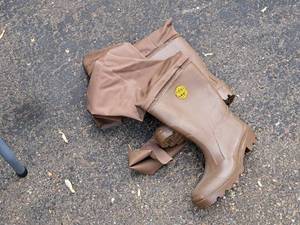 lot 541 image: Seaway Size 7 Rubber Wader Boots