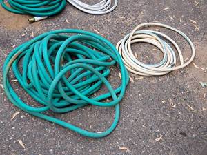lot 551 image: Lot of (2) Garden Water Hoses