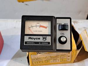 lot 585 image: Royce SWR Meter 2-099A