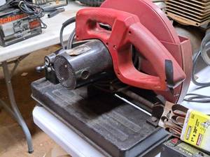 lot 665 image: Tool Shop 14 3500-RPM Metal Cut-Off Saw