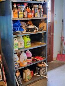 lot 649 image: Metal Storage Shelf