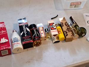 lot 638 image: Lot of (6) Mens CologneAfter Shave - Old Spice, Hai Karate, Winchester Super X, Avon Wild West, Avon Tai Winds