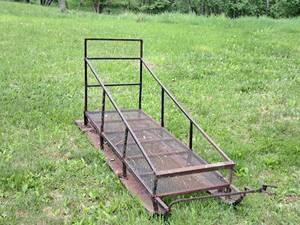 Custom Pull-Behind Metal Sled