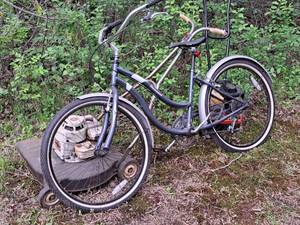 lot 711 image: Shorewood Womens Single-speed Street Bike Blue Frame