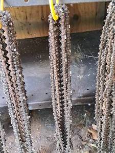 lot 763 image: Lot of (7) Assorted Saw Chains
